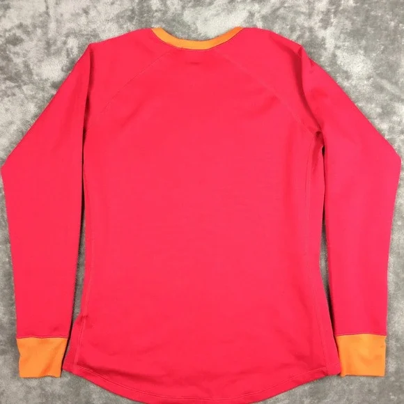 MEC Base Layer Shirt Womens Large Polyester Long Sleeve Pink Polartec - Picture 11 of 15